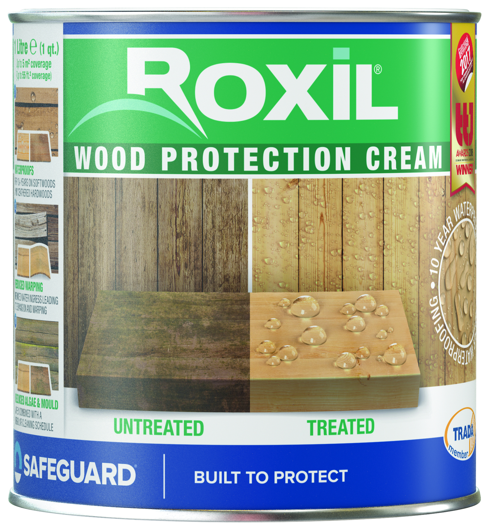 Roxil Wood Protection Cream - 1L
