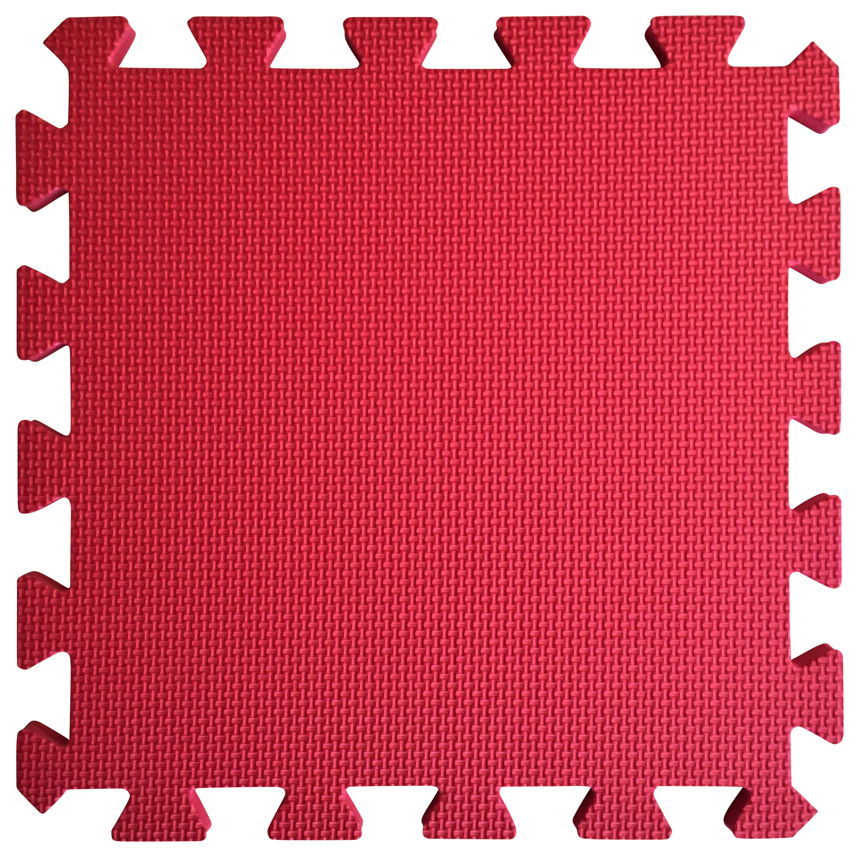 Image of Warm Floor Red Interlocking Floor Tiles for Garden Buildings - 3 x 4ft