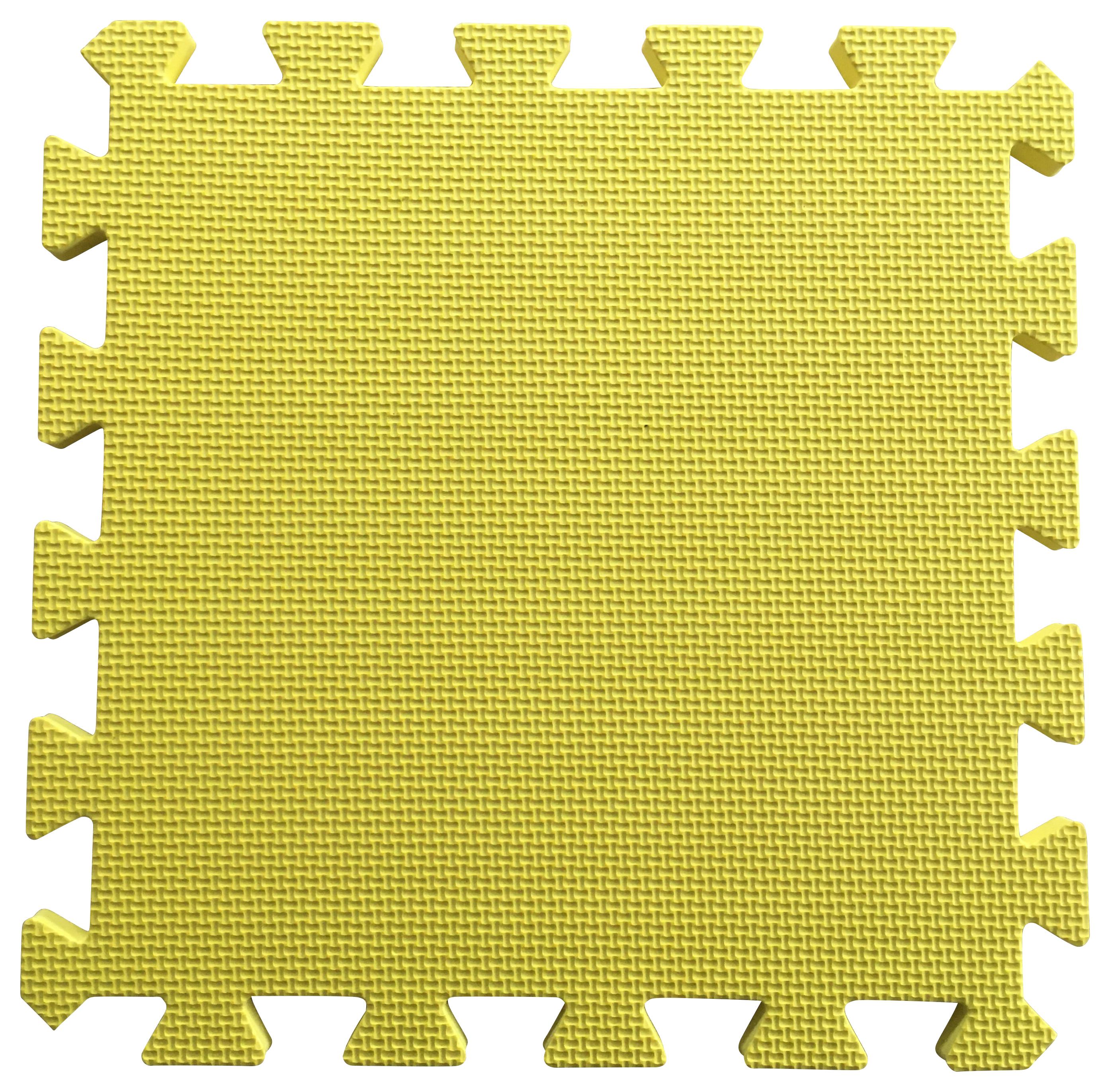 Image of Warm Floor Yellow Interlocking Floor Tiles for Garden Buildings - 3 x 4ft