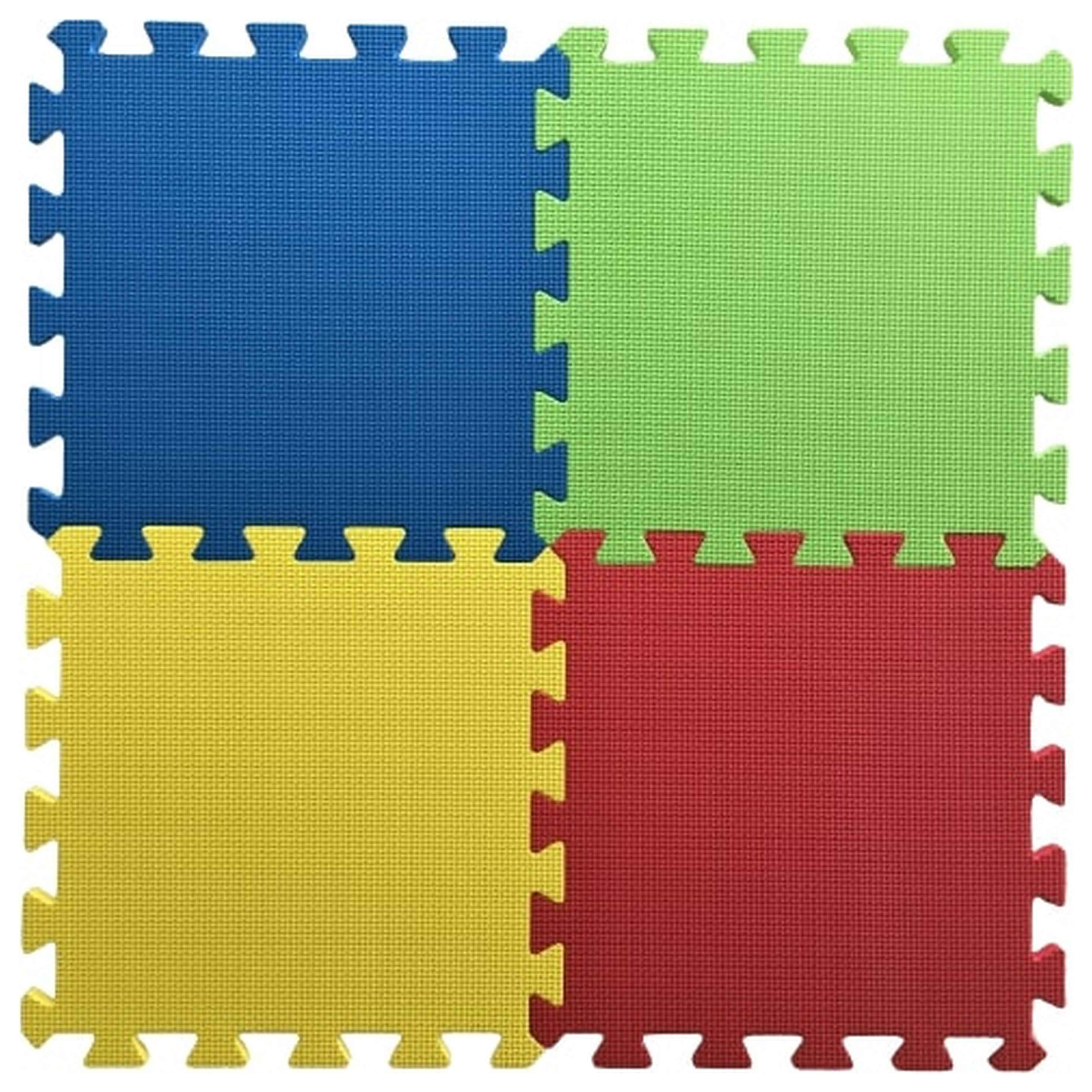 Image of Warm Floor Assorted Interlocking Floor Tiles for Garden Buildings - 3 x 4ft