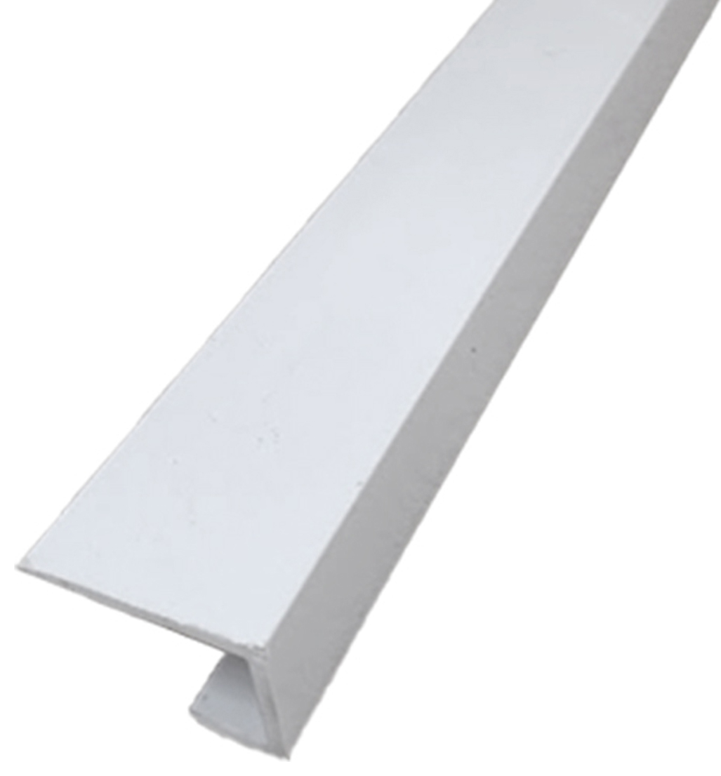 Corlea End Trim - White PVC