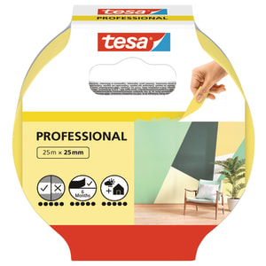 Tesa Professional Indoor Masking Tape - 25mm x 25m