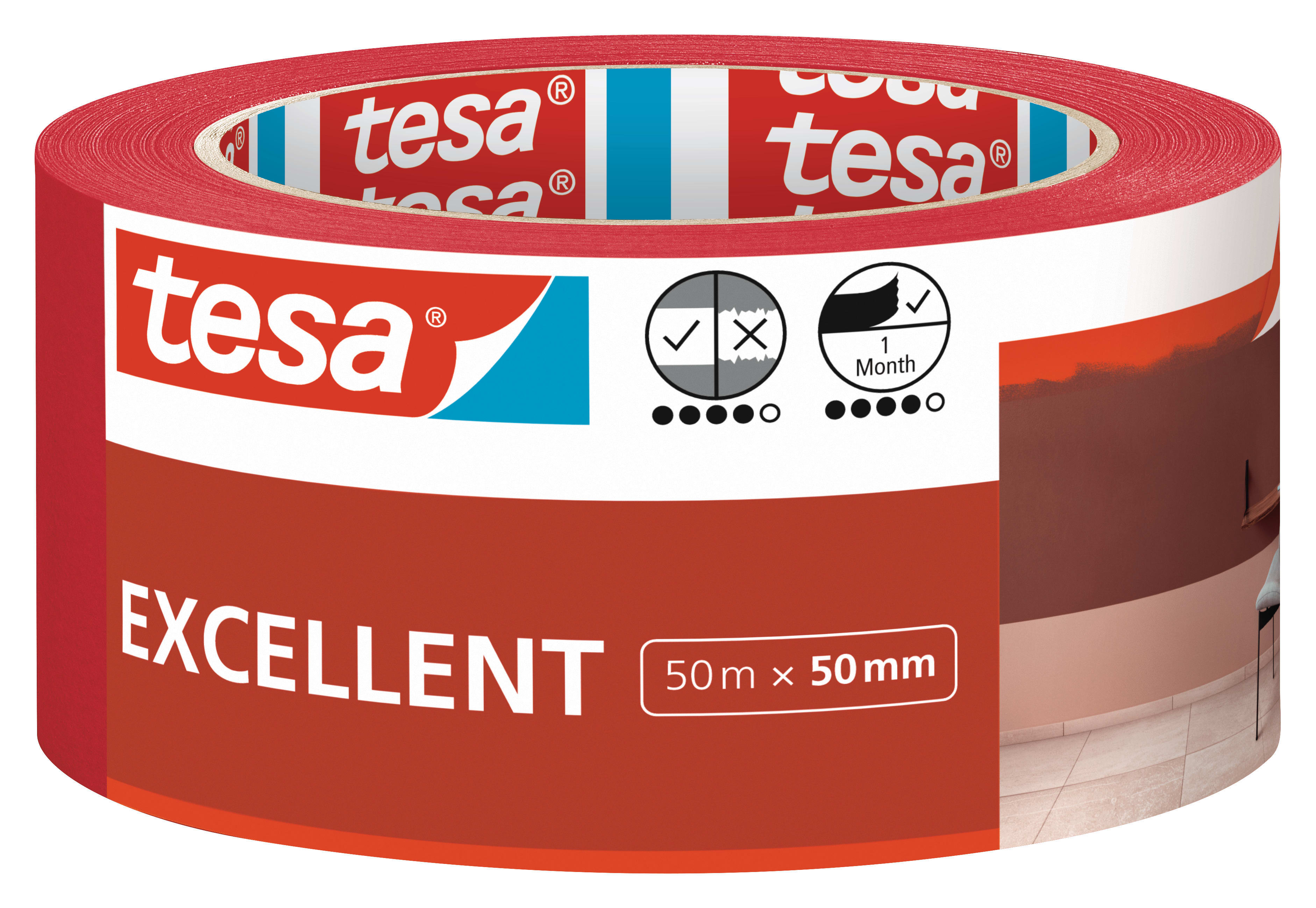 Tesa Masking Excellent Masking Tape - 50m x