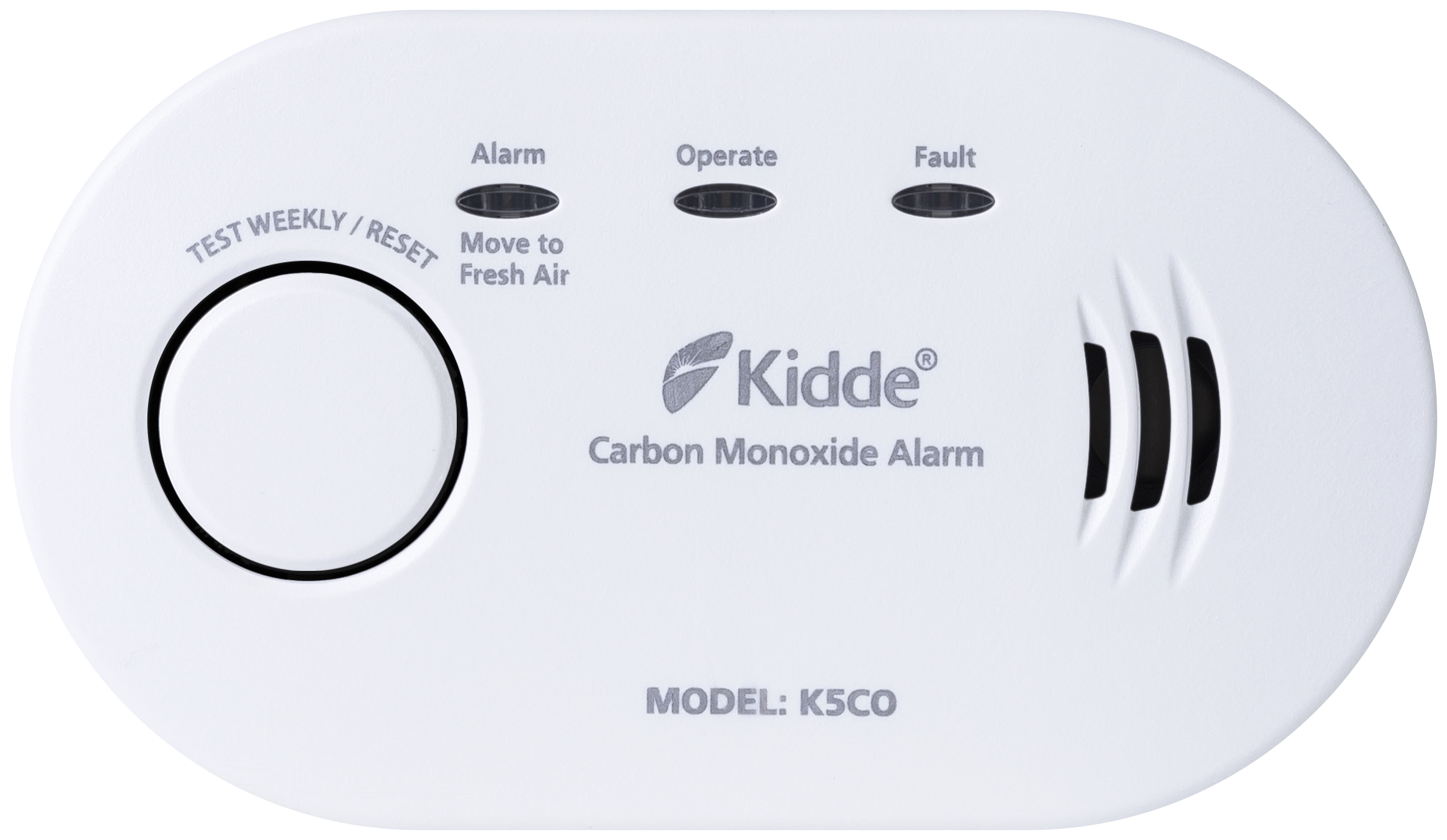 Kidde K5CO Carbon Monoxide Alarm with 10 Year Battery Sensor