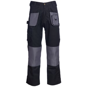 Image of Blackrock Black & Grey Work Trousers - 38W 31L
