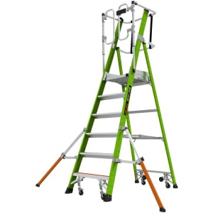 Little Giant 6 Tread Safety Cage Series 2.0 Ladder
