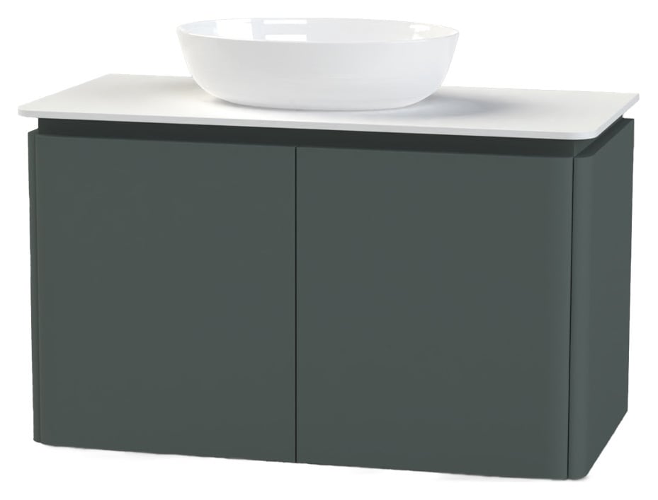 Duarti by Calypso Whitbourne Juniper Green Vanity with