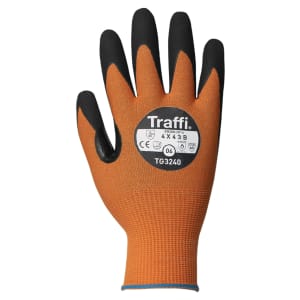 Traffi TG3240 Carbon Neutral Cut Level B Nitrile Foam Glove - Size L
