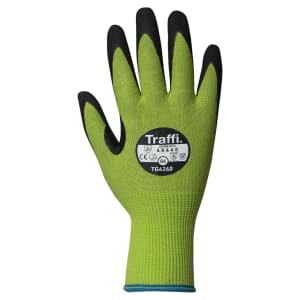 Traffi TG6240 Carbon Neutral Cut Level E Nitrile Foam Glove - Size XL
