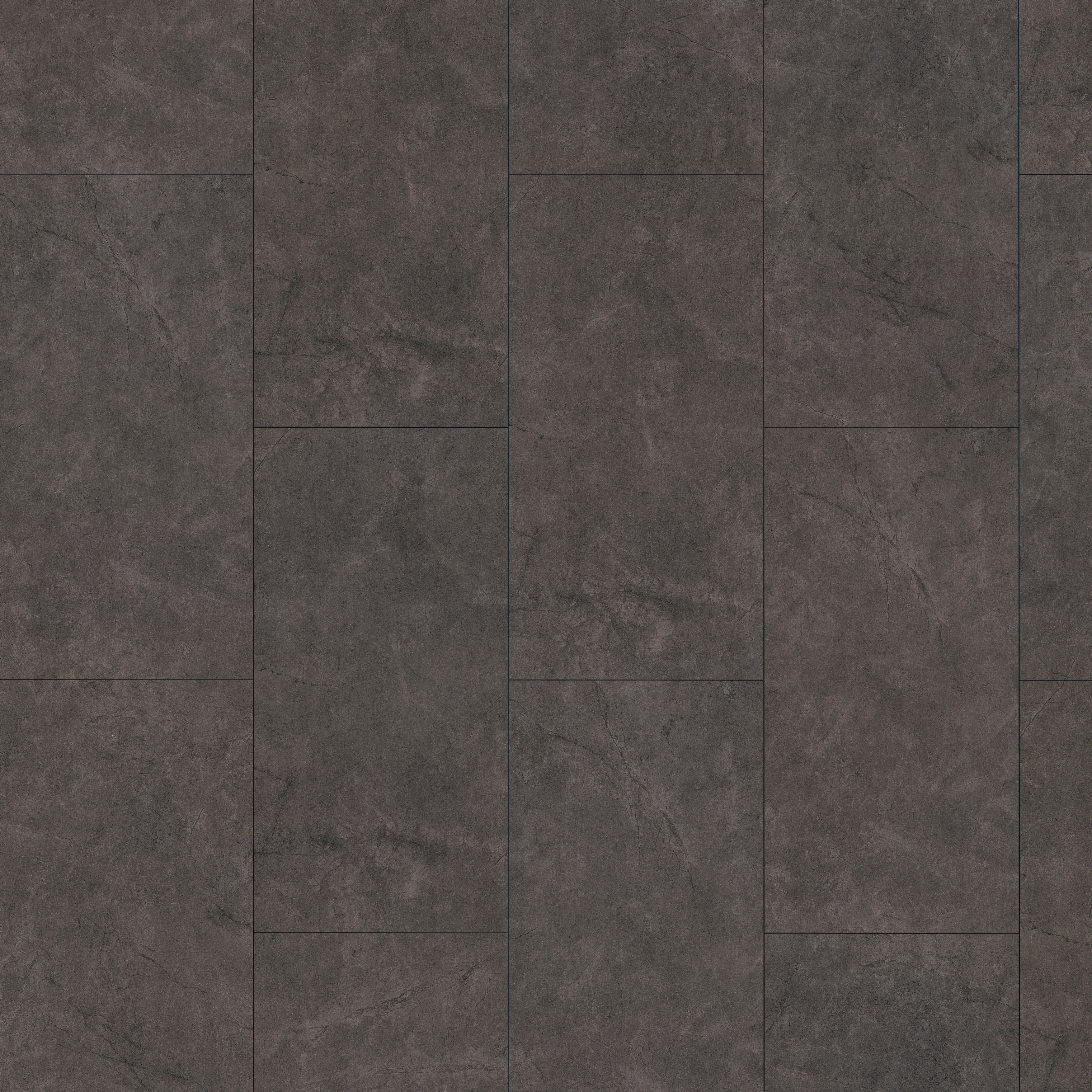 Image of Carbon Slate 8mm Moisture Resistant Tile Effect Laminate Flooring - 2.53m2