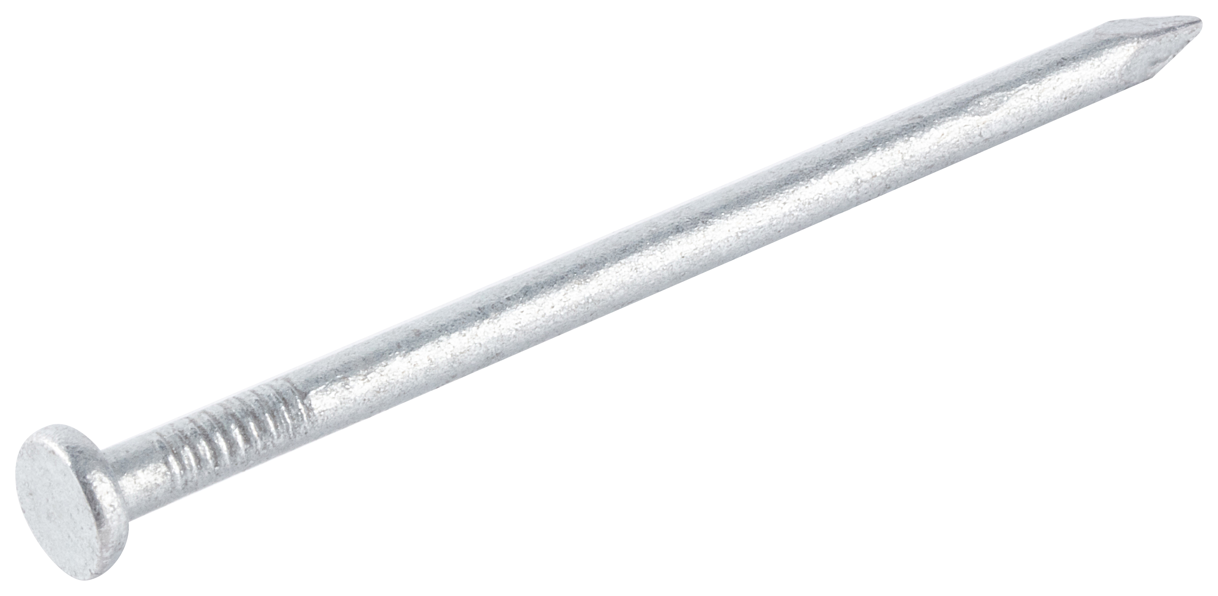 Galvanised Round Wire Nails - 75 x 3.75mm - 500g