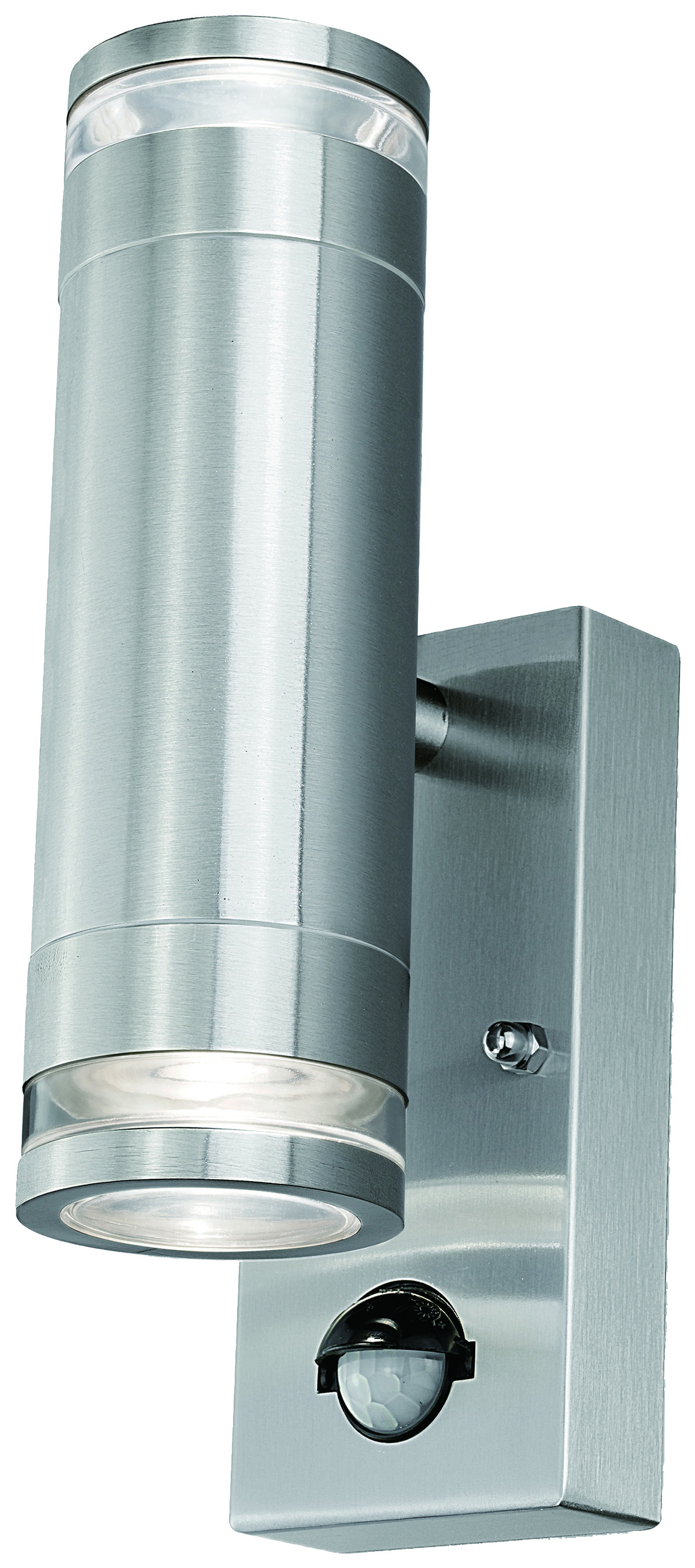 4Lite Marinus Up & Down PIR Wall Light - Stainless Steel