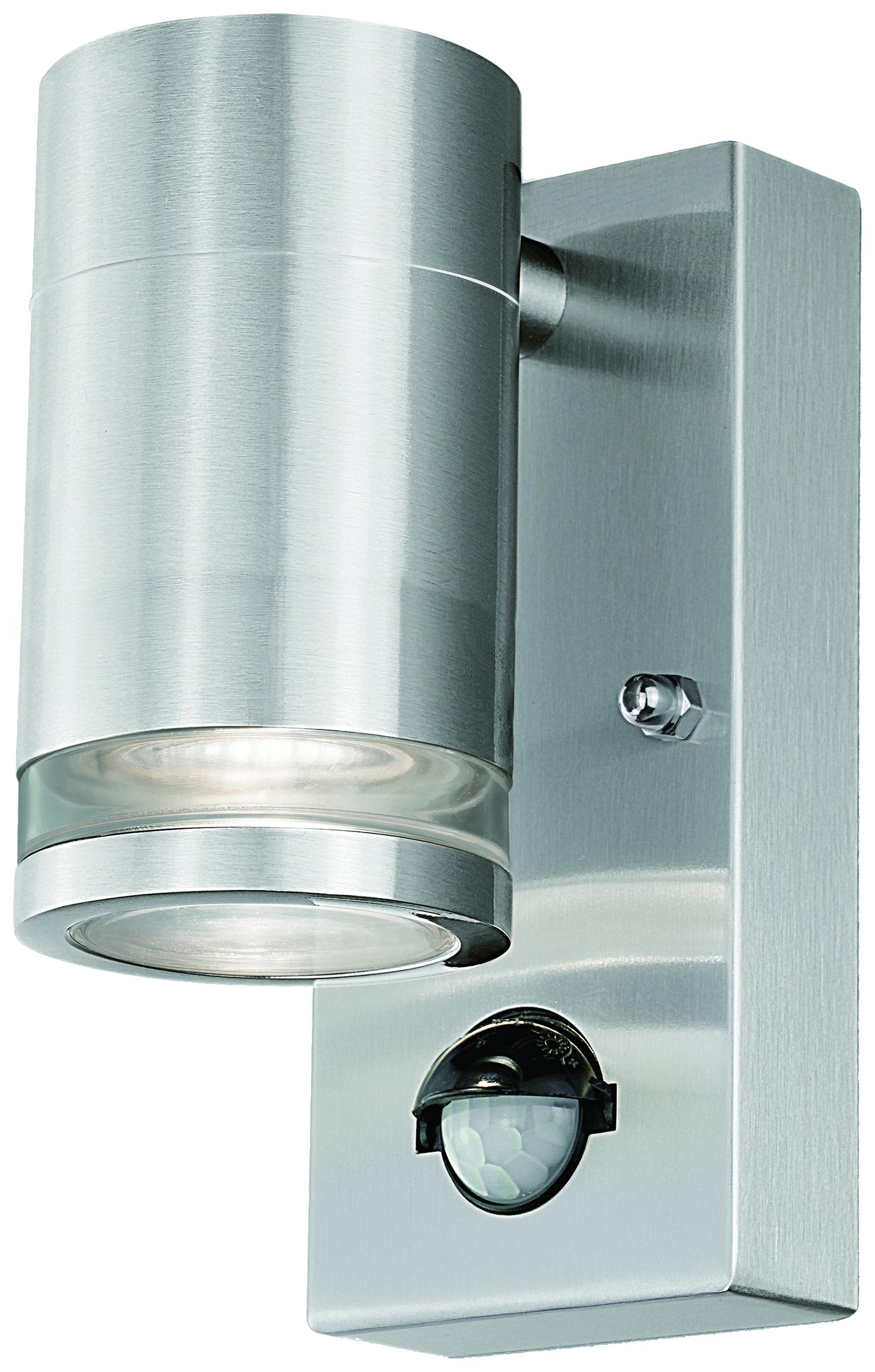 4Lite Marinus Outdoor PIR Wall Light - Stainless