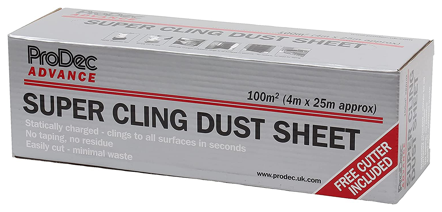 ProDec Advance Super Cling Dust Sheet - 100m2