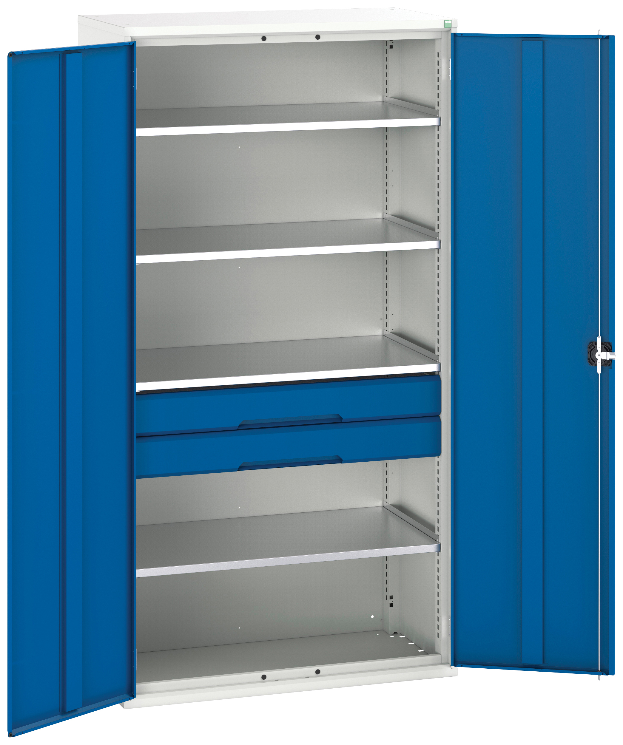 Bott Verso 4 Shelf & 2 Drawer Kitted