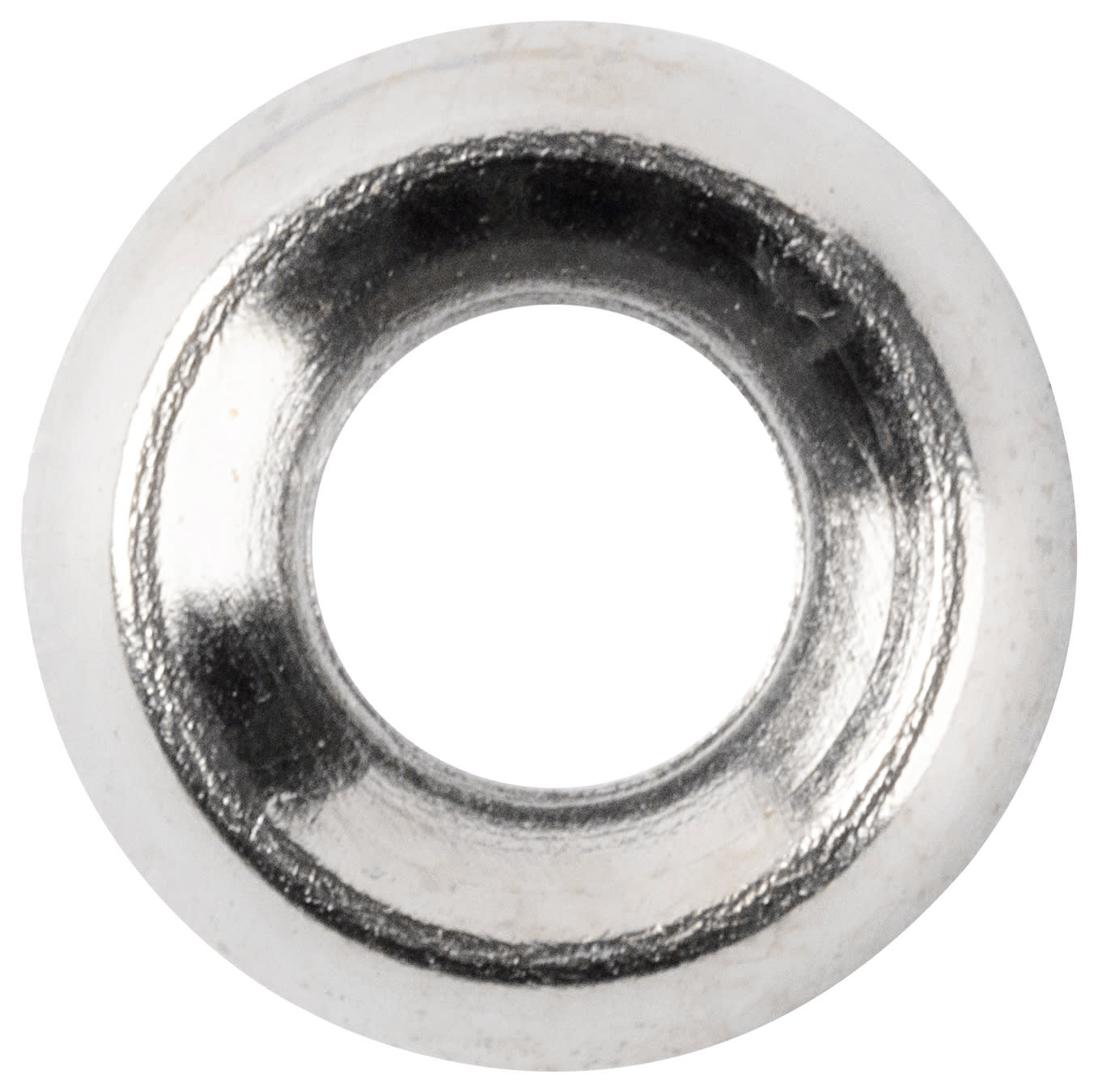 Wickes Nickel Plated Screw Cup Washers - 4mm