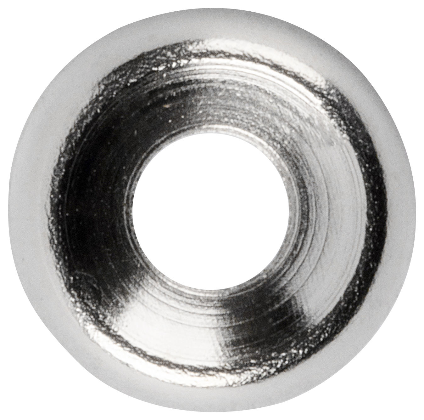 Wickes Nickel Plated Screw Cup Washers - 3.5mm - Pack of 50