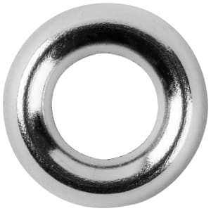 Wickes Nickel Plated Screw Cup Washers - 5mm - Pack of 50