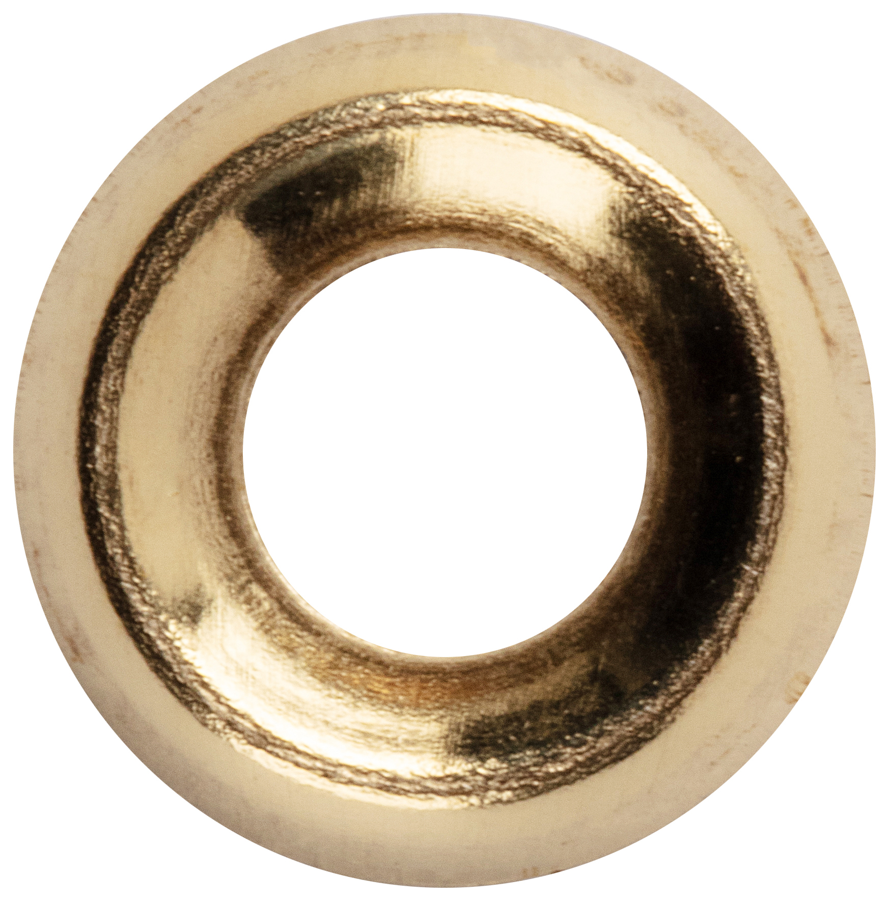 Wickes Brass Plated Screw Cup Washers - 4mm - Pack of 50