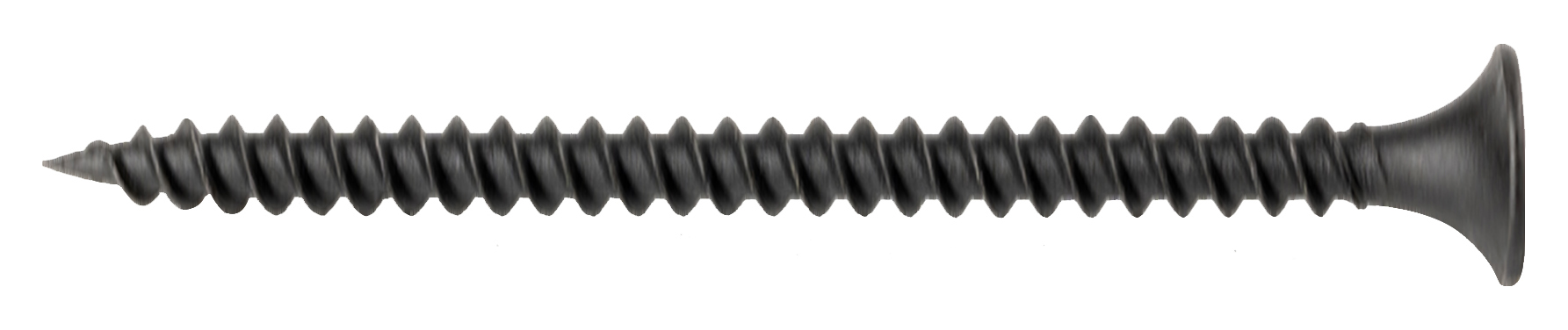 Wickes Fine Thread Black Phosphated Plasterboard Screws - 50mm - Pack of 200