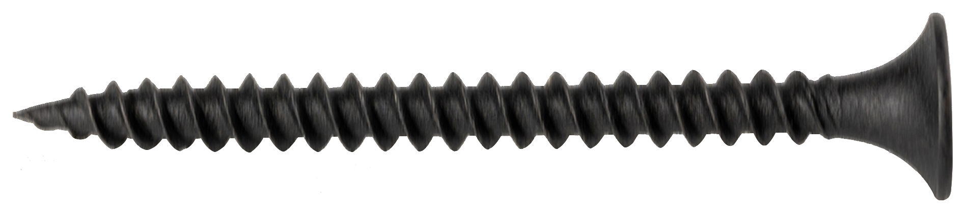 Wickes Fine Thread Black Phosphated Plasterboard Screws - 42mm - Pack of 200