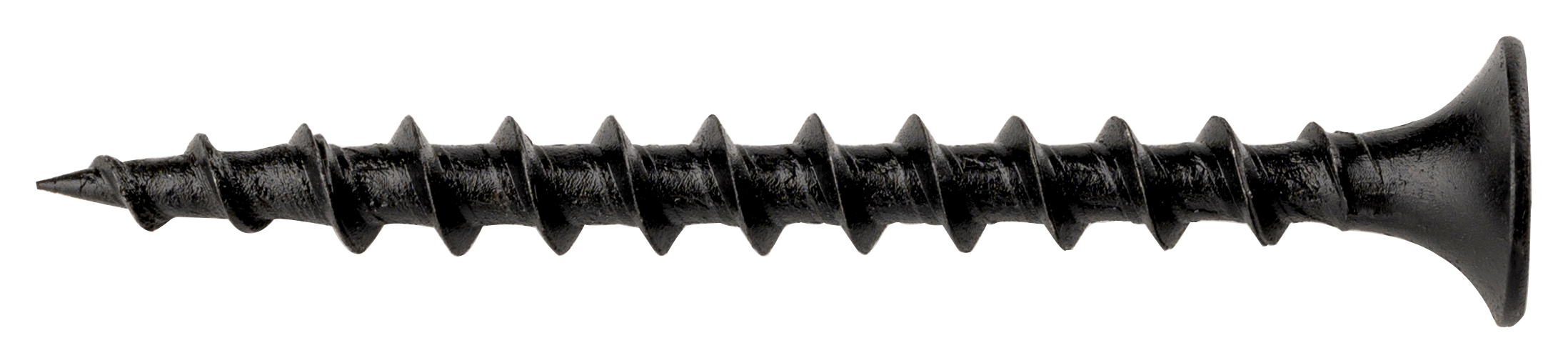 Wickes Coarse Thread Black Phosphated Plasterboard Screws - 38mm - Pack of 500