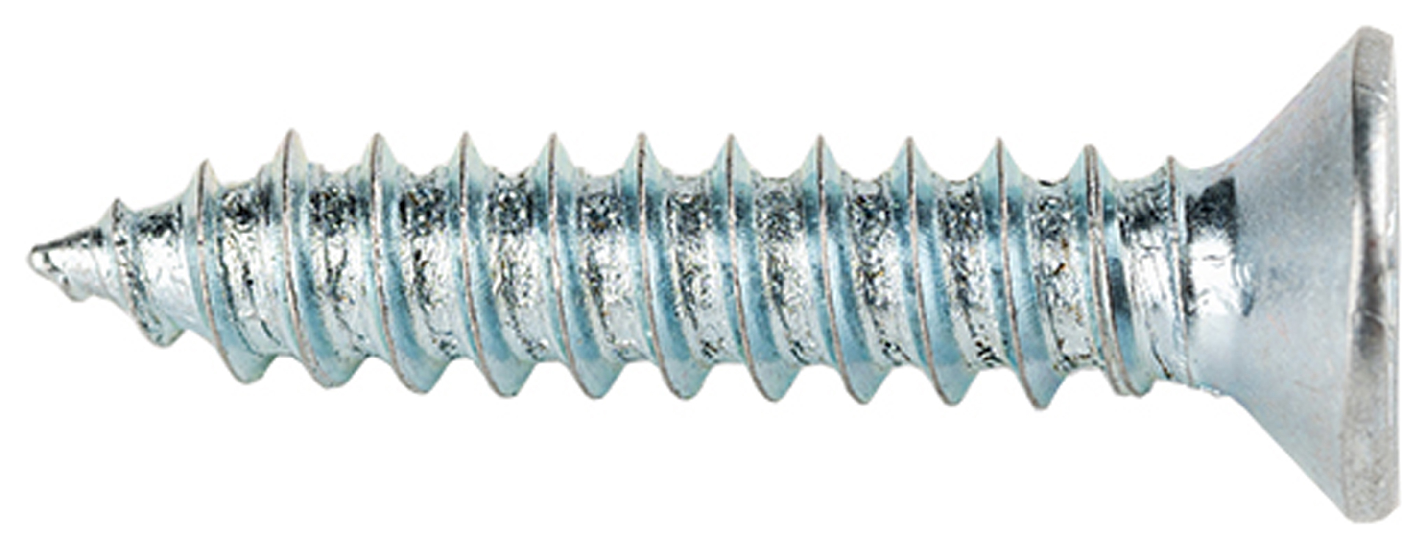 Wickes Self Tapping Countersunk Head Screws - No 8 x 12mm - Pack of 100