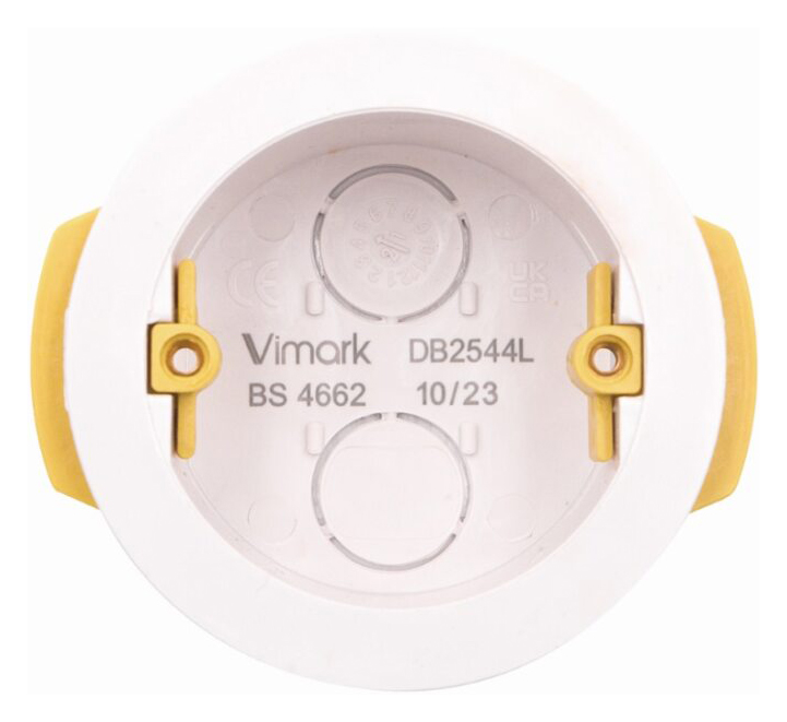 Vimark 1 Gang Dry Lining Knockout Box - 35mm