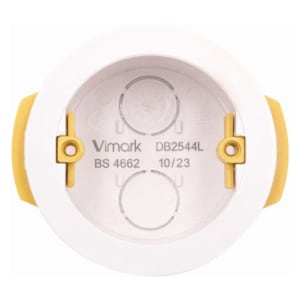 Vimark 1 Gang Dry Lining Knockout Box - 35mm