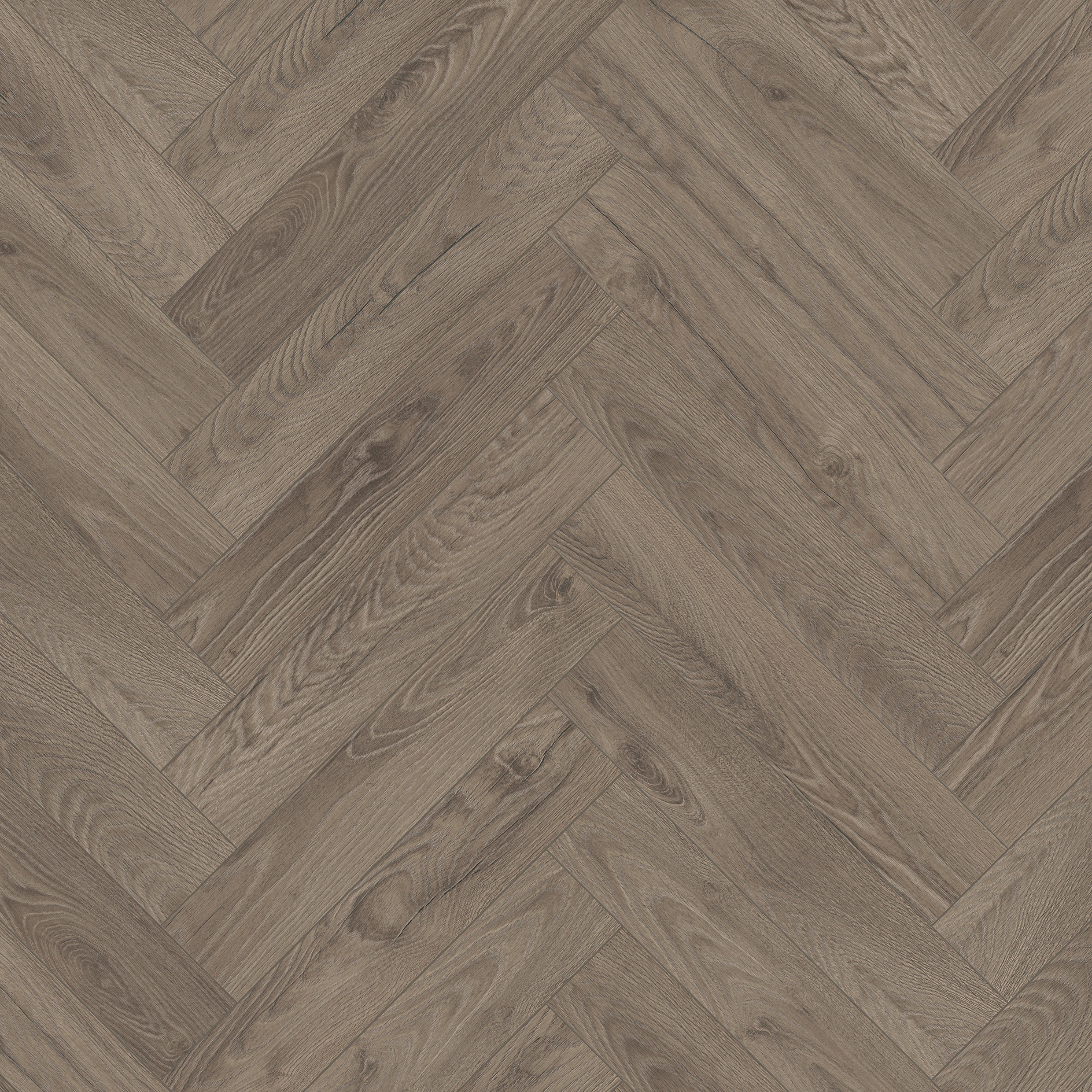 Plumley Grey Oak Herringbone 8mm Laminate Flooring -