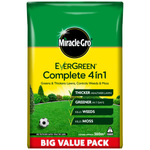Miracle-Gro Evergreen Complete 4in1 Lawn Feed - 360m2