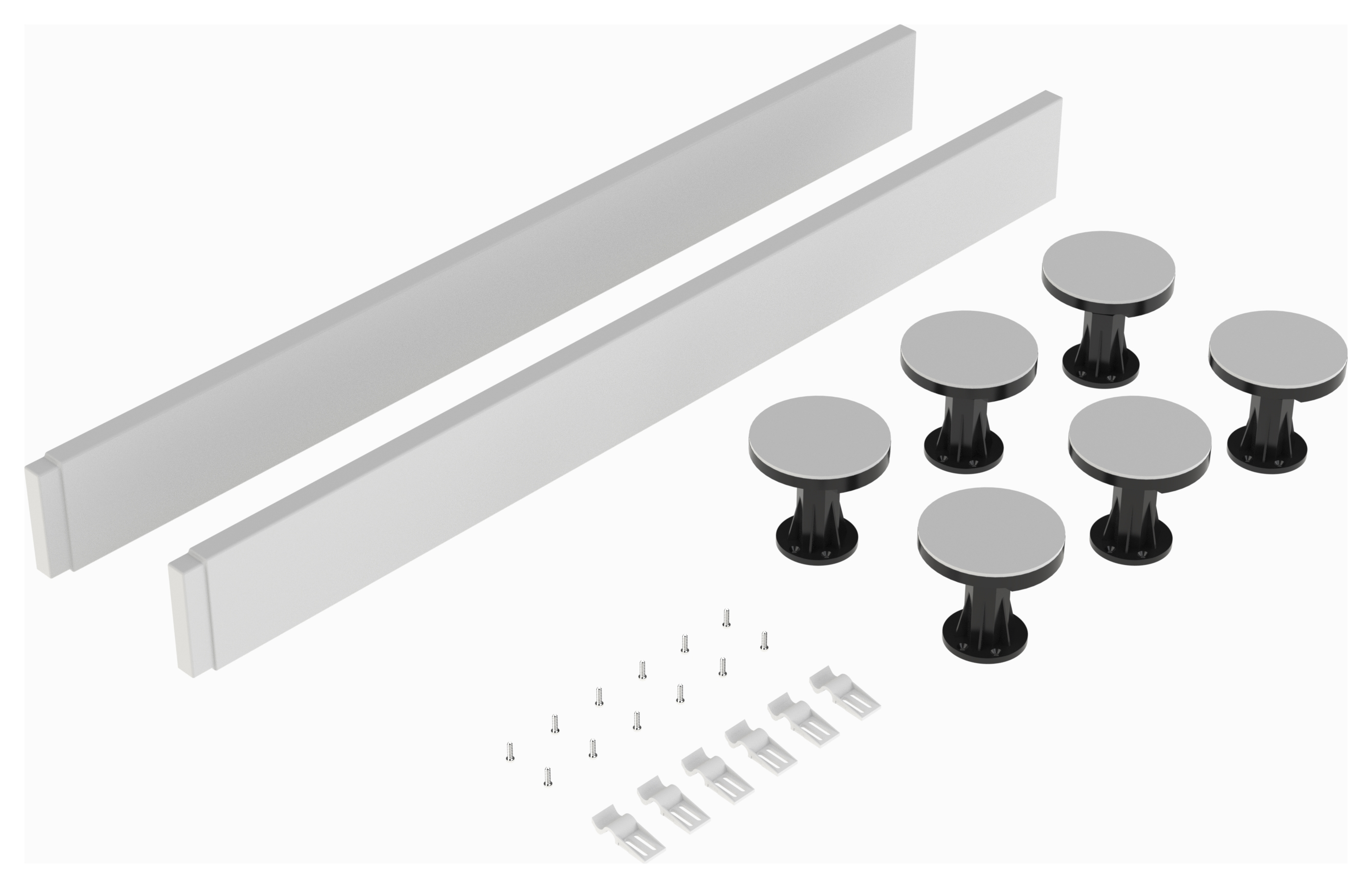 Image of Wickes Easi Plumb Square & Rectangular Tray Riser Kit - 700-900mm