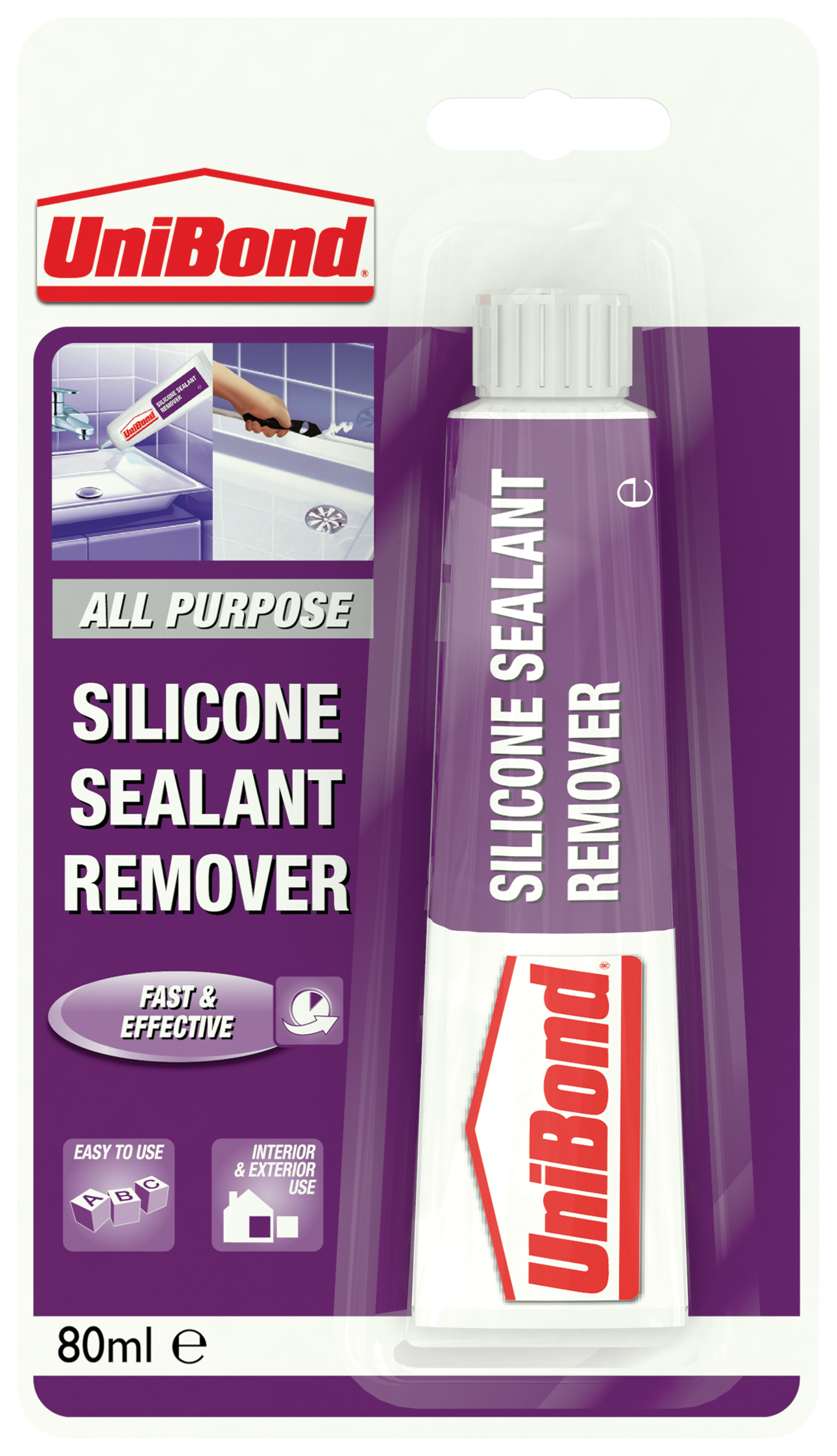 UniBond Silicone Sealant Remover Tube - 80ml