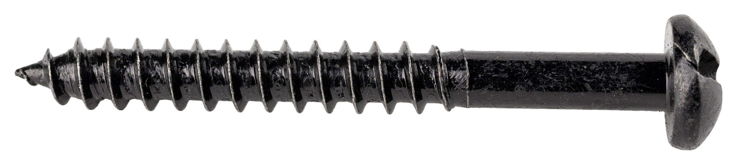 Wickes Black Japanned Wood Screws - 5 x 50mm - Pack of 25