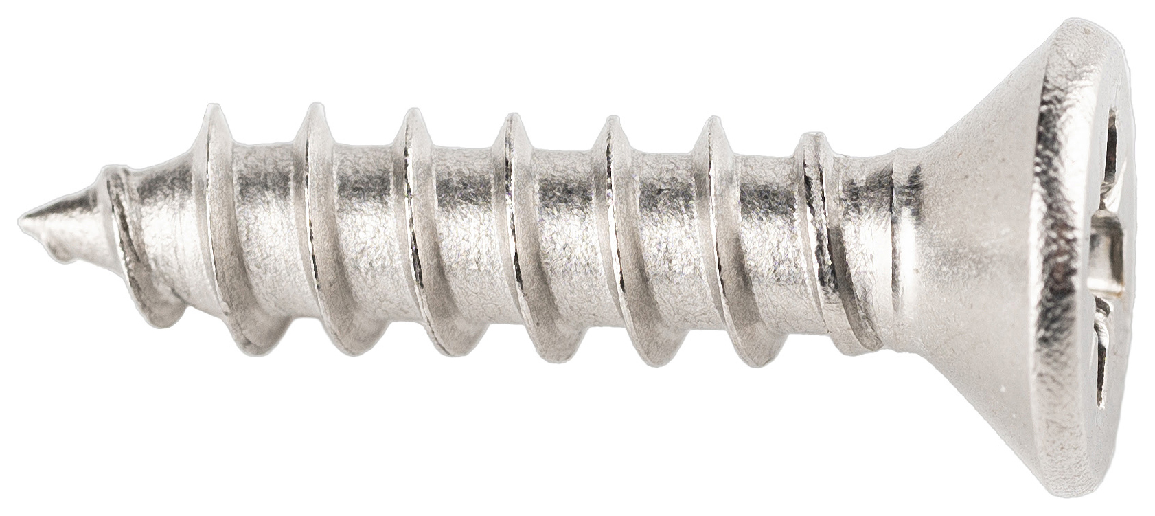 Wickes Stainless Steel Wood Screws - 4 x 20mm - Pack of 50