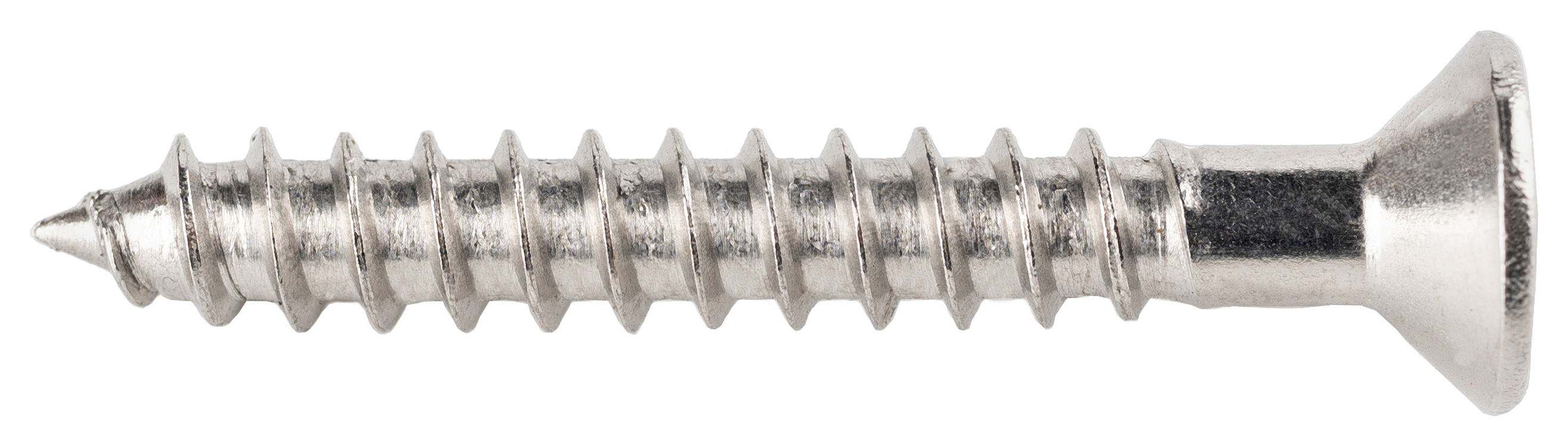 Wickes Stainless Steel Wood Screws - 4 x 30mm - Pack of 50