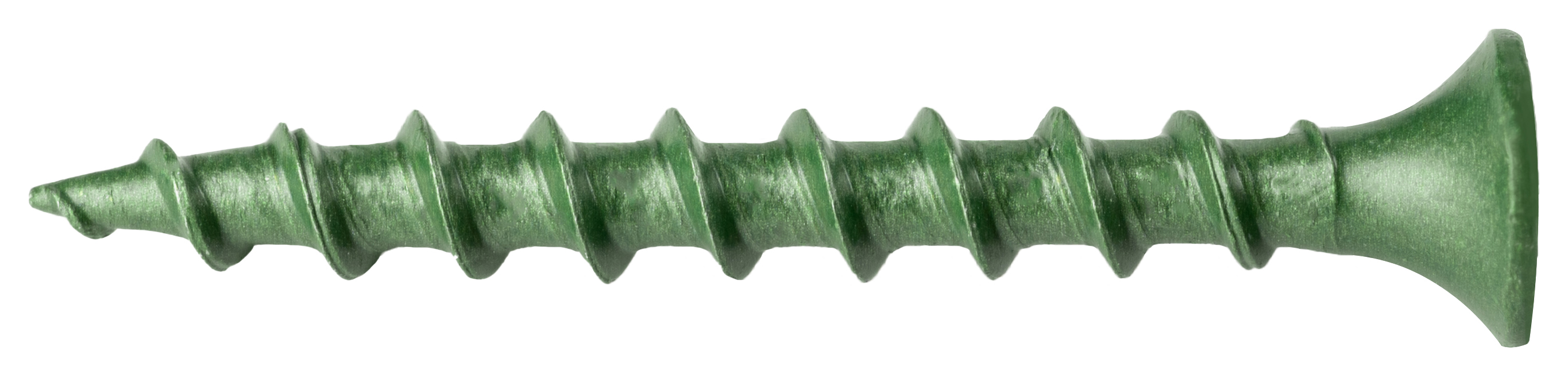 Wickes Exterior Grade Green Screws - 4 x 40mm - Pack of 50