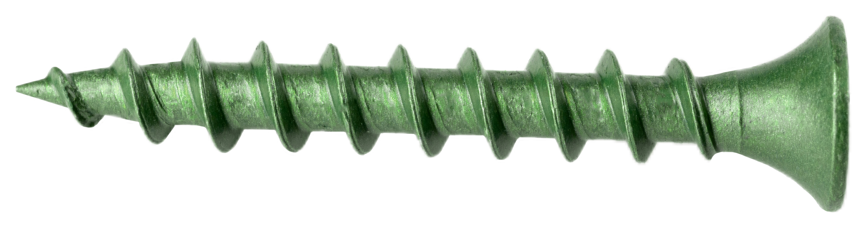 Wickes Exterior Grade Green Screws - 5 x 40mm - Pack of 50