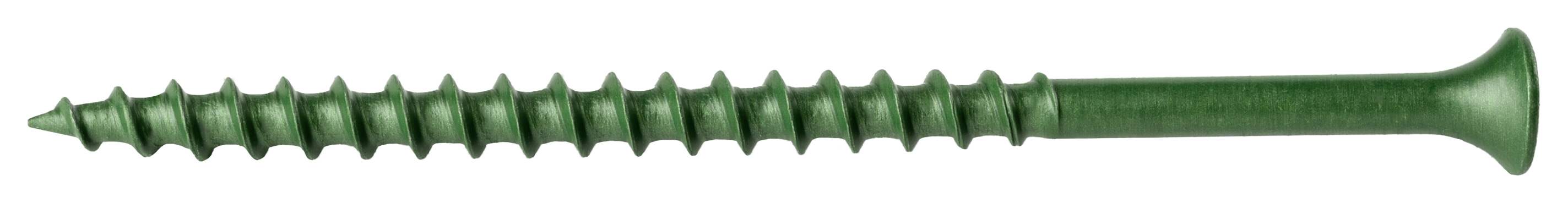 Wickes Exterior Grade Green Screws - 5 x 90mm - Pack of 50