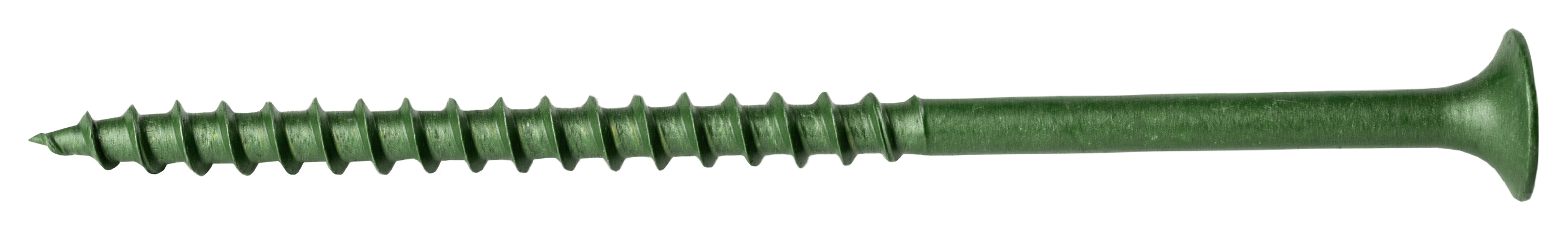 Wickes Exterior Grade Green Screws - 5.5 x 100mm - Pack of 50