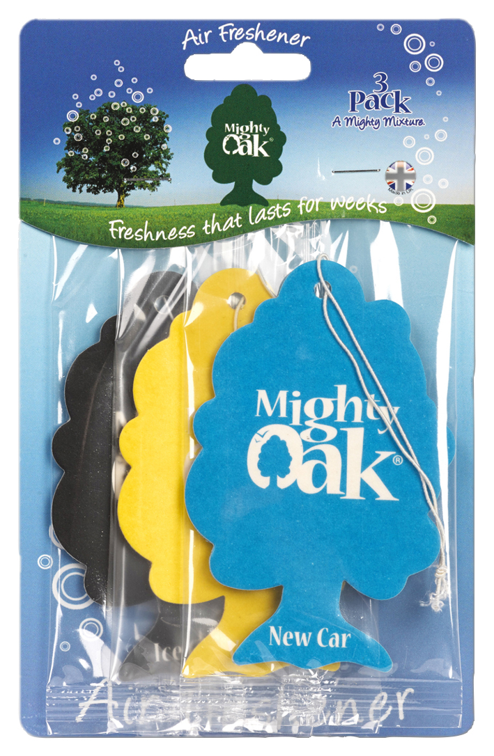 Mighty Oak OAK003 Carded Air Freshener - Pack of 3