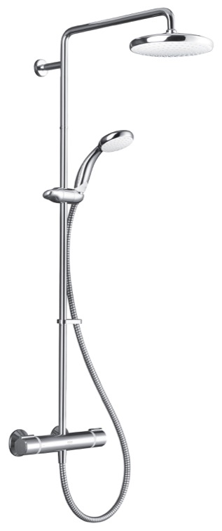 Mira Reflex Exposed Rigid Diverter Mixer Shower