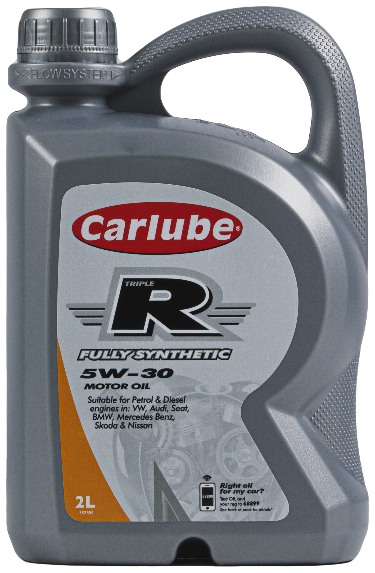 Carlube Triple R 5W-30 VW Fully Synthetic Engine Oil - 2L