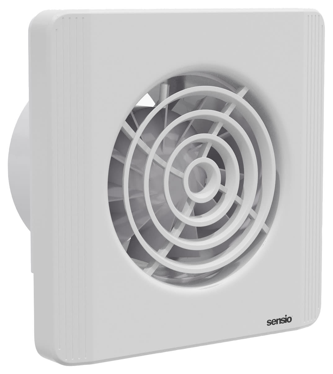 Sensio Layci White Wall Ventilation Fan with Aquilo