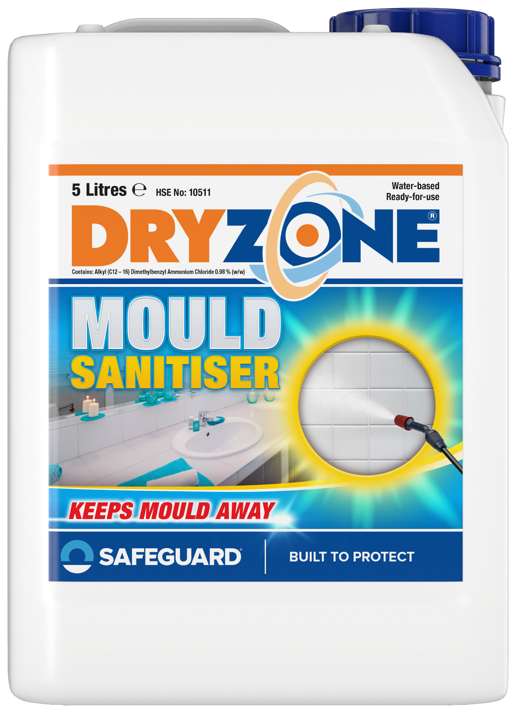 Image of Dryzone Mould Sanitiser - 5L