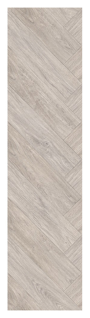 Lusaka Silver Herringbone 8mm Laminate Flooring - Sample