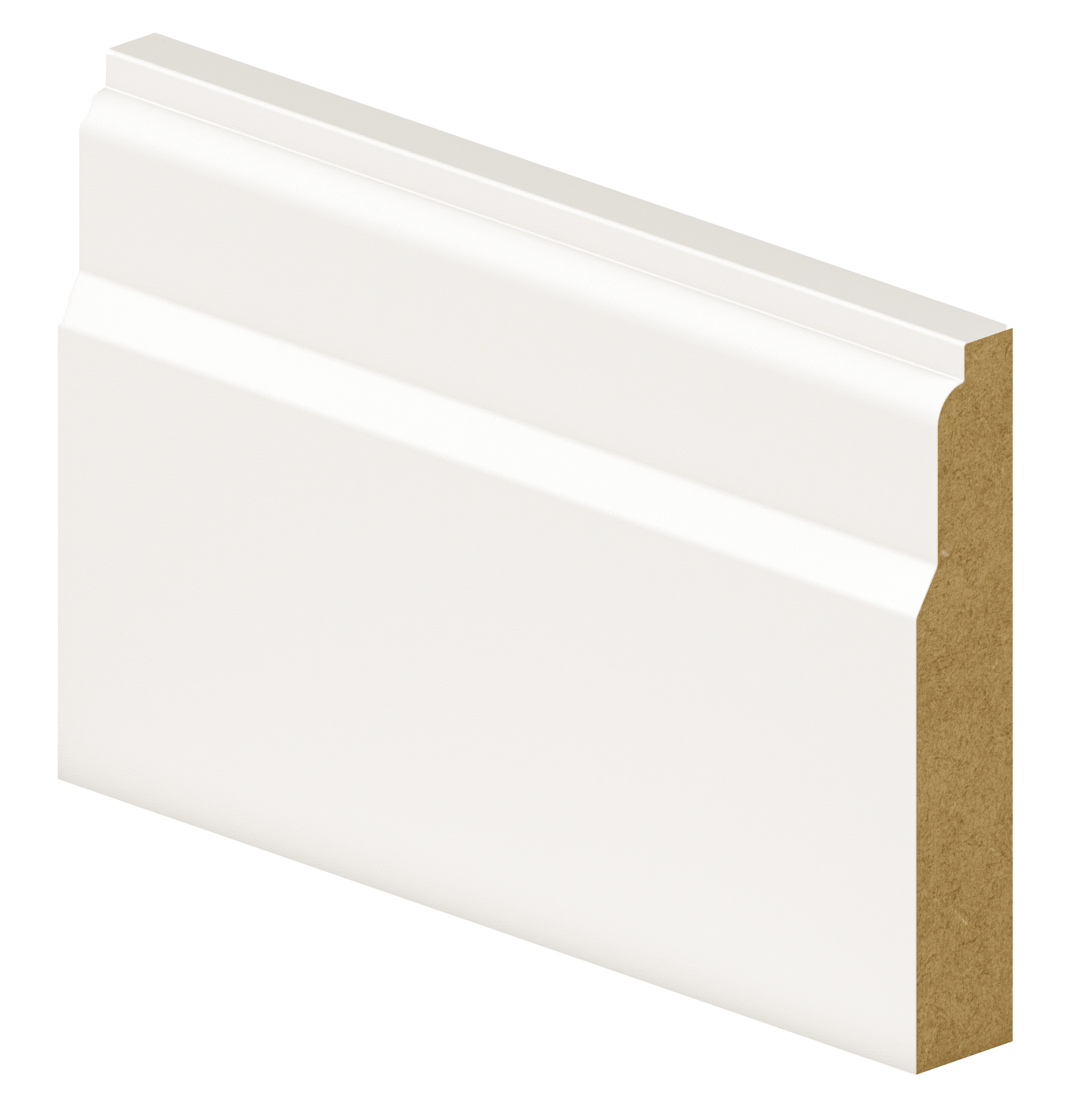 Wickes Lambs Tongue Primed MDF Skirting 18 x 119 x 4200mm Wickes.co.uk