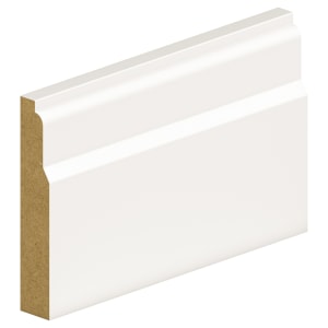 Wickes Lambs Tongue Primed MDF Architrave - 18 x 69 x 2100mm - Pack of 5