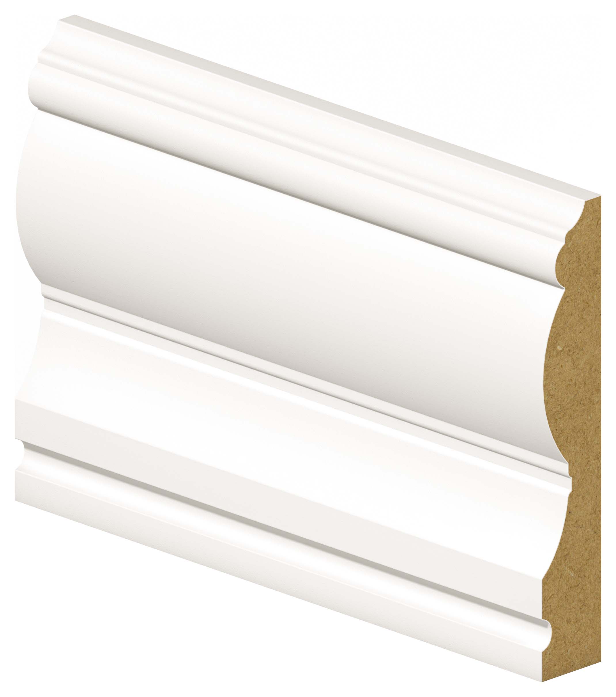 Victorian Primed MDF Architrave - 18 x 100 x 2100mm - Pack of 5