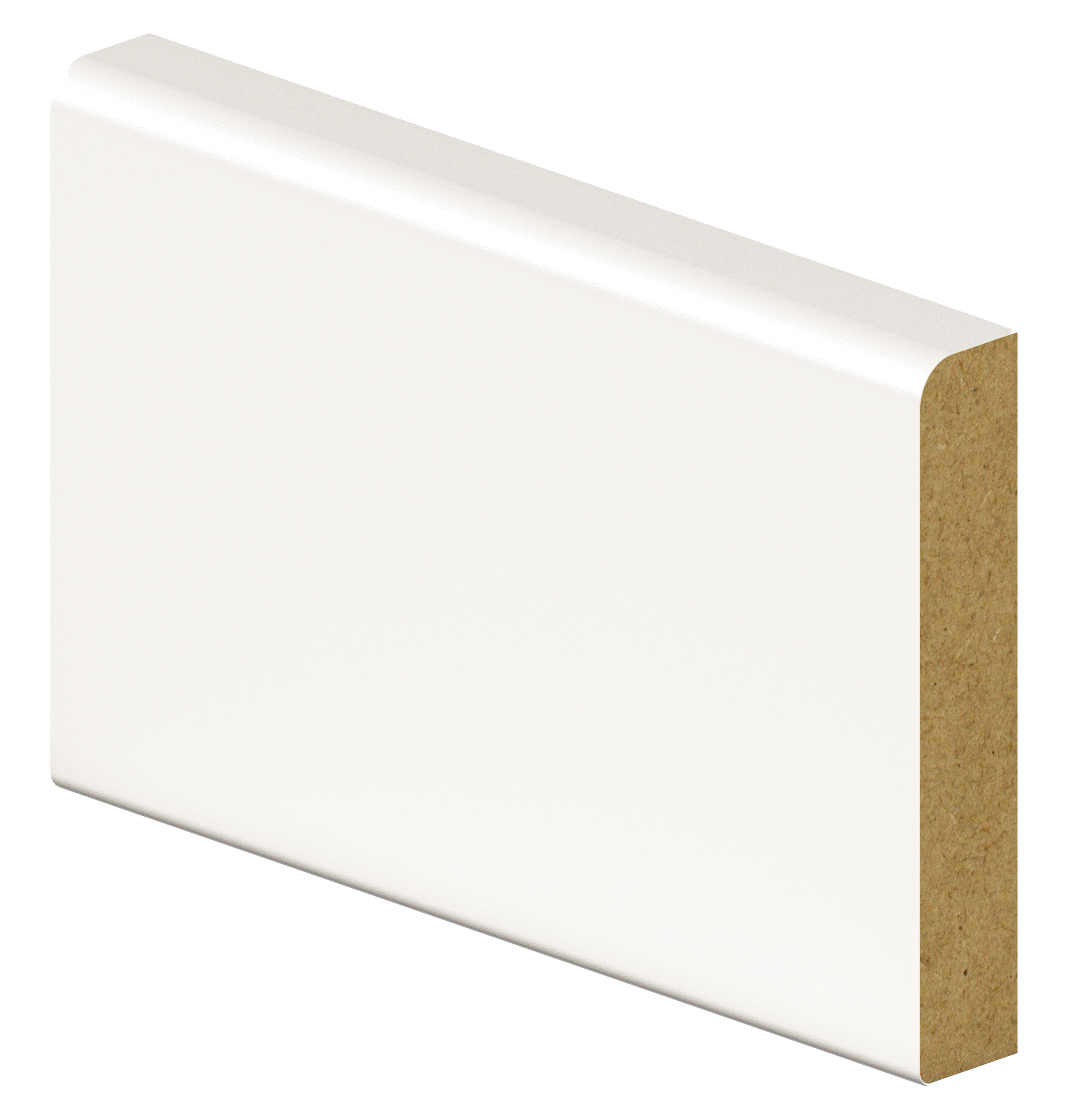 Wickes Pencil Round Fully Finished Satin White Architrave 14.5 x 44 x 2100mm